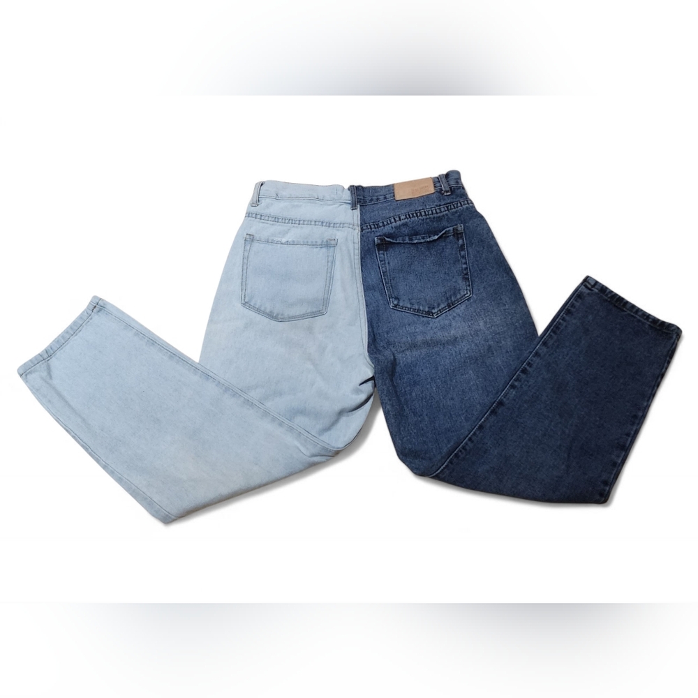 BLUE SAVVY SIZE 9/29 Chic Two-Tone Jeans - Picture 6 of 9
